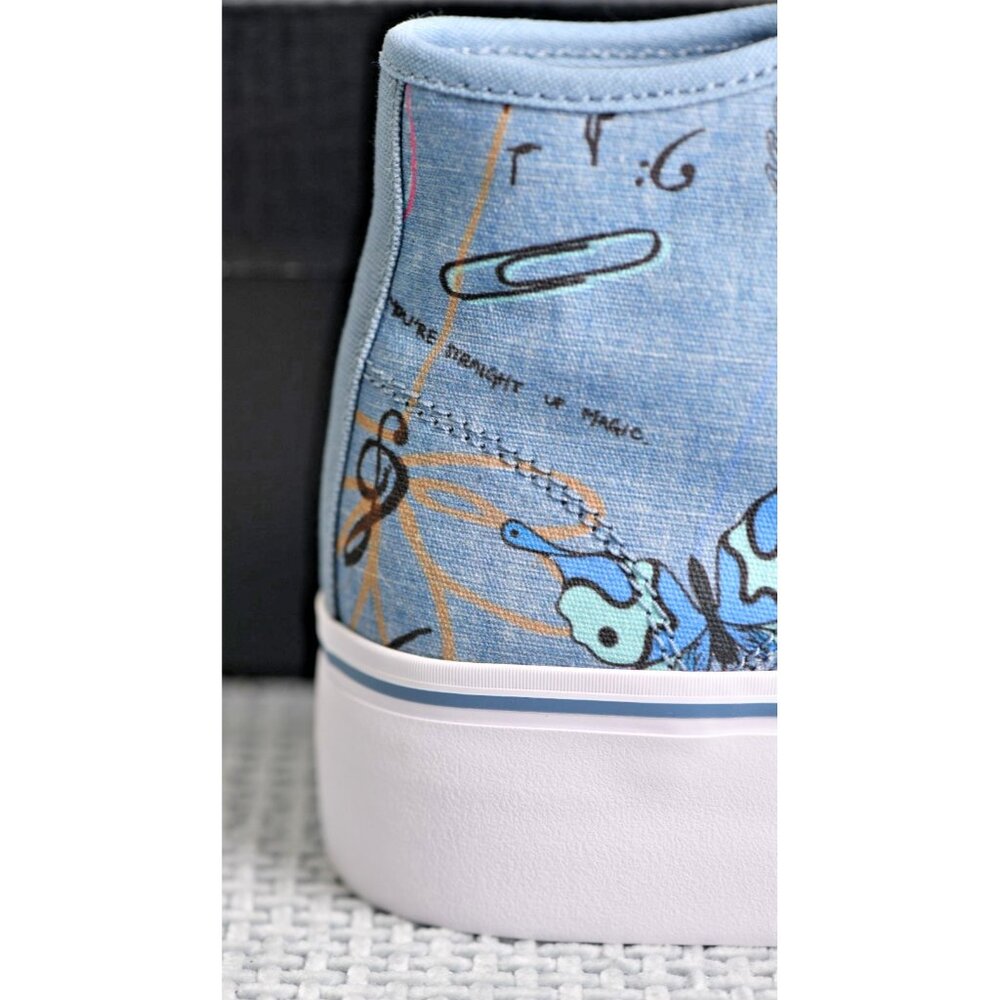New! Size: 5.5 Women | Dolce & Gabbana Manual Hi Platform | Denim Color - Picture 11 of 15